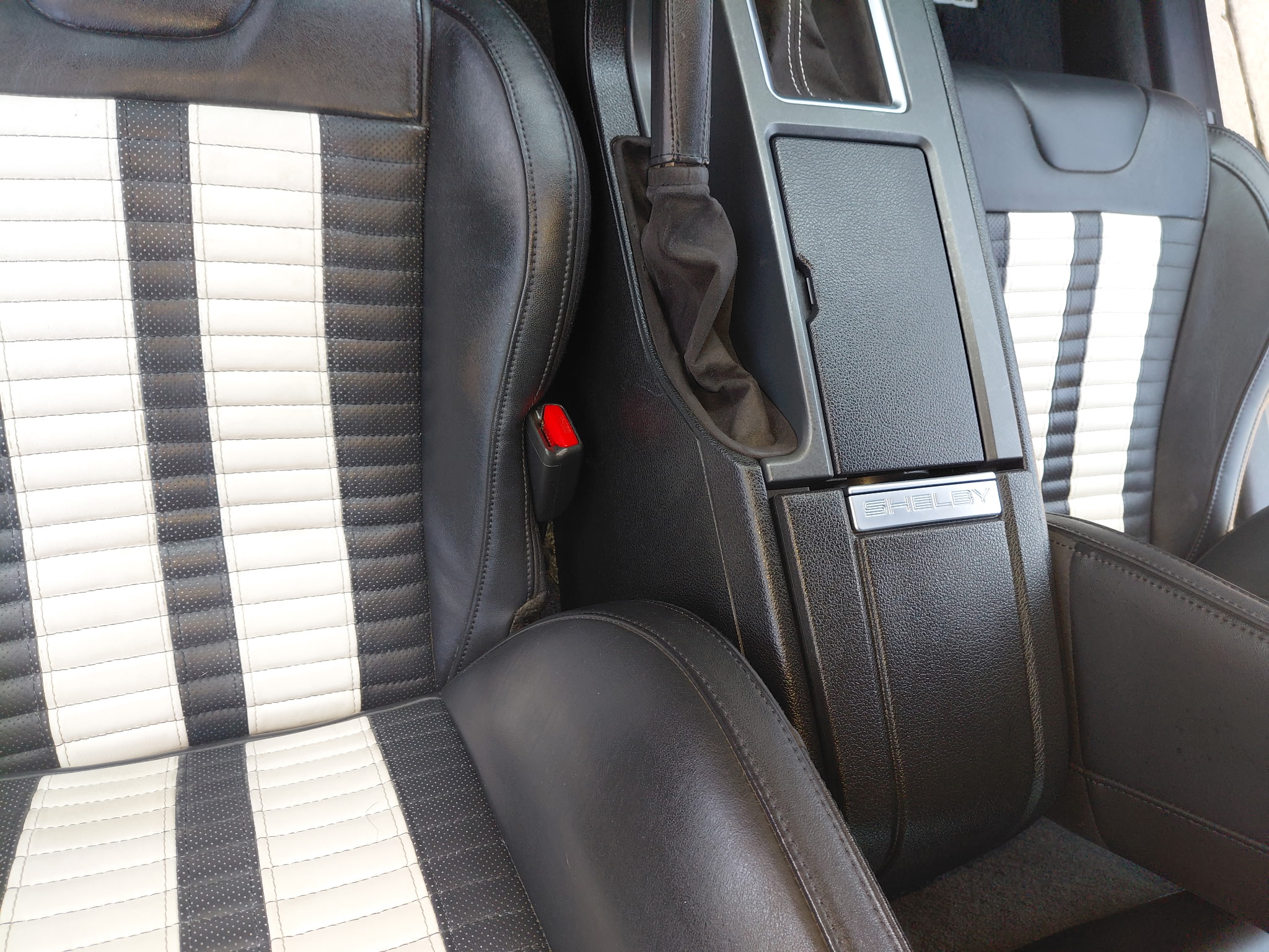 Shelby Mustang interior seats
